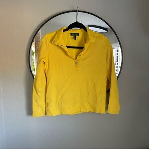 Lauren Ralph Lauren Yellow Top
